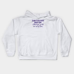 Right Now Kids Hoodie